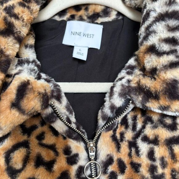 Nine West Women's Leopard Jacket - Picture 2 of 5